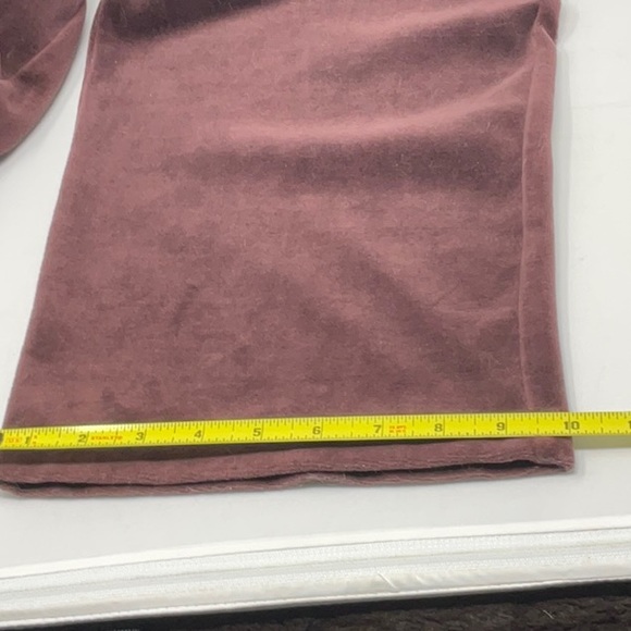 Vintage Cotton women’s chocolate brown velour sweatpants, size L - Picture 7 of 8